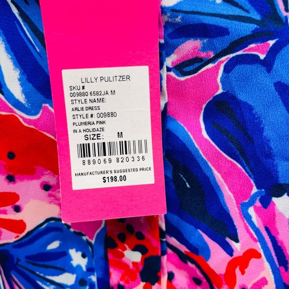 Lilly Pulitzer womens shirt Arlie mini dress size M NWT - Picture 8 of 10